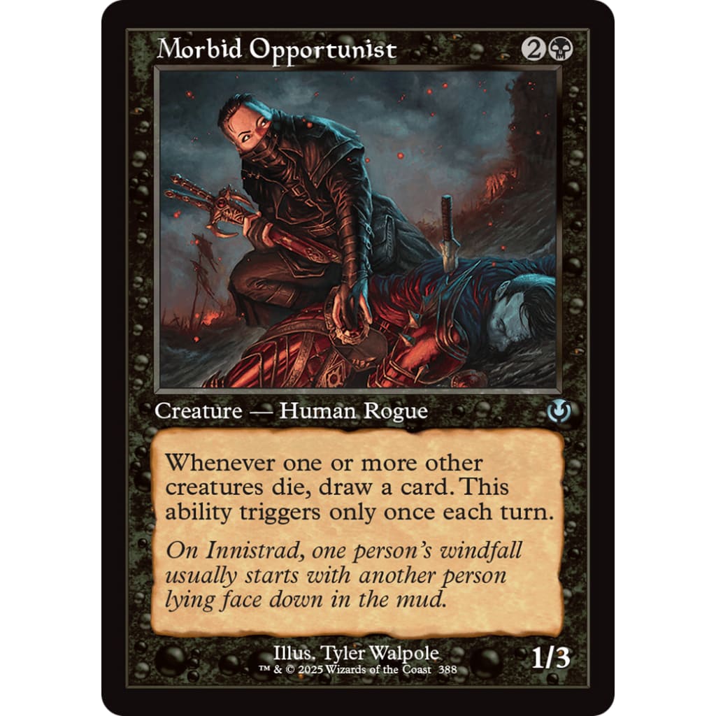 Morbid Opportunist (Retro Frame) (INR-388) - Single