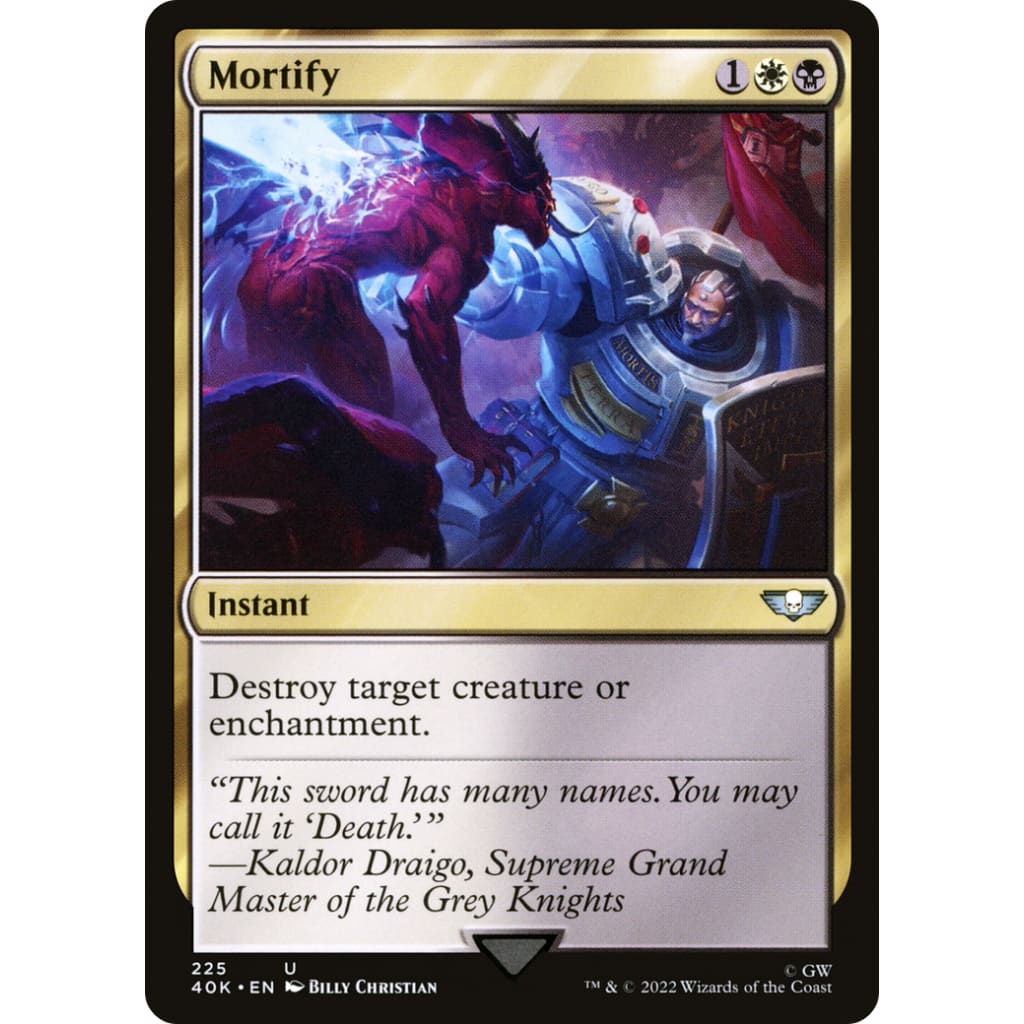 Mortify (40K-225) - Single