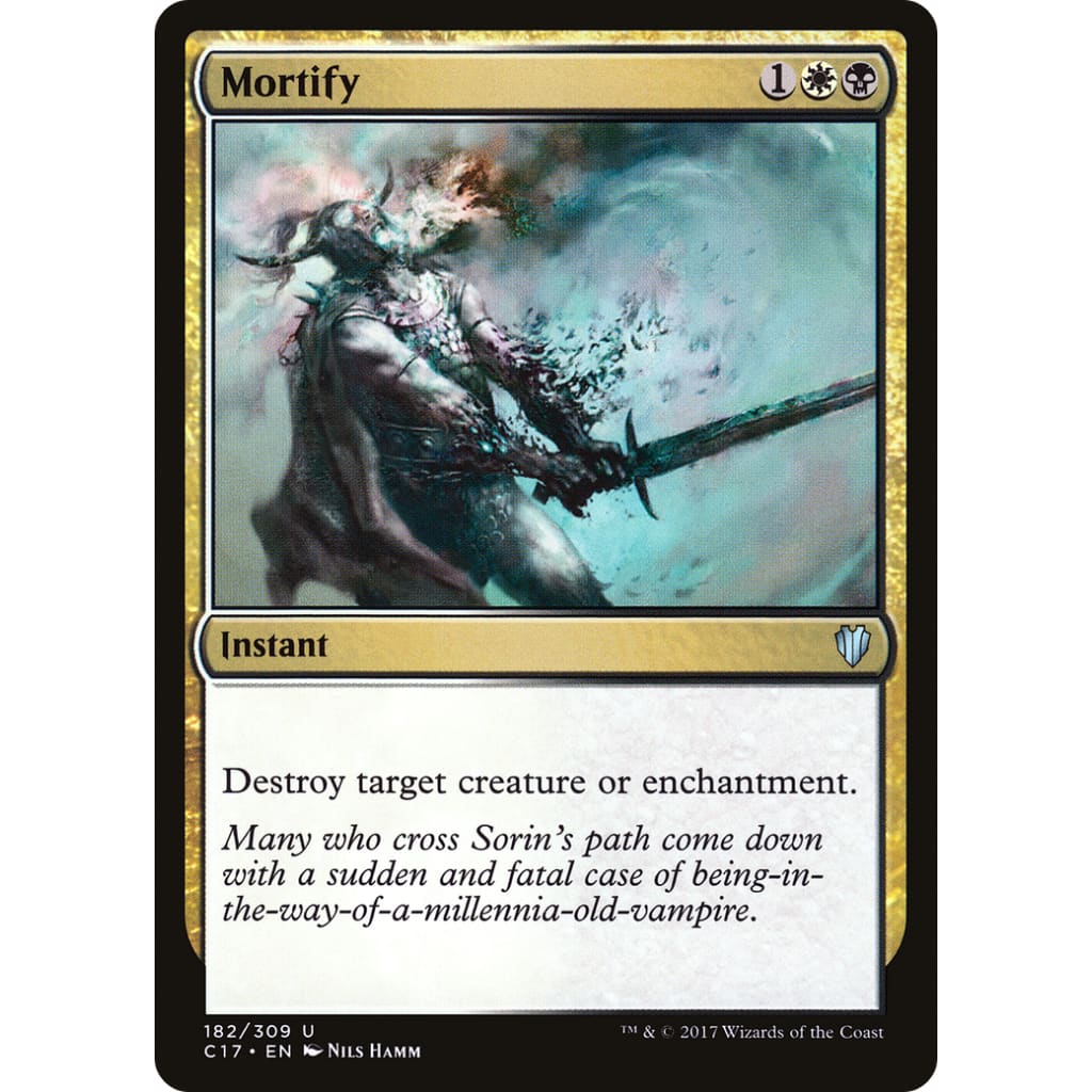 Mortify (C17-182) - Single