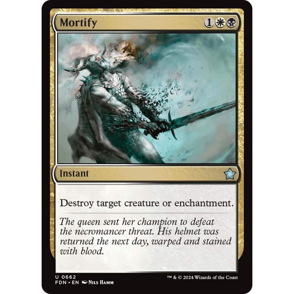 Mortify (FDN-662) - Single