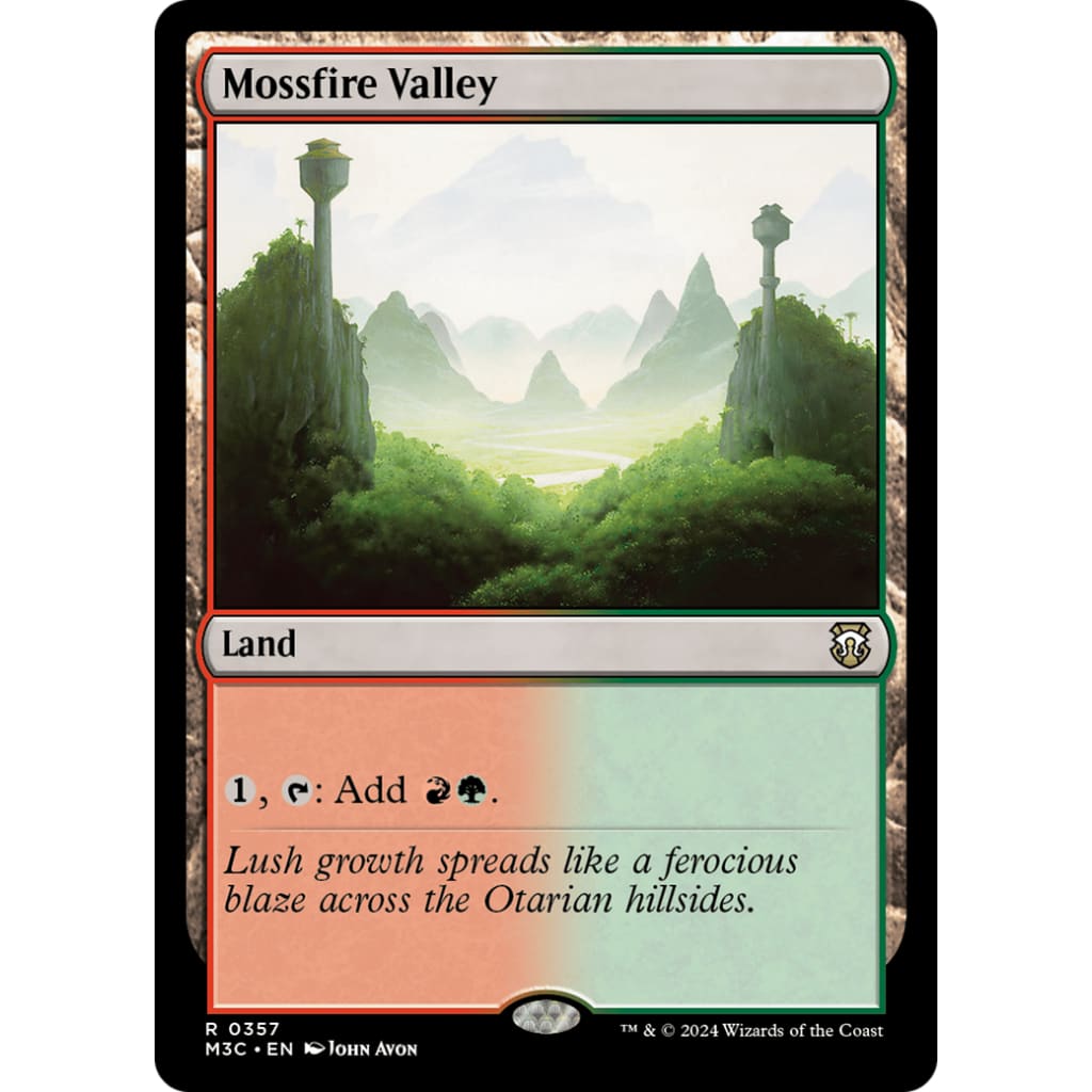 Mossfire Valley (M3C-357) Foil - Single