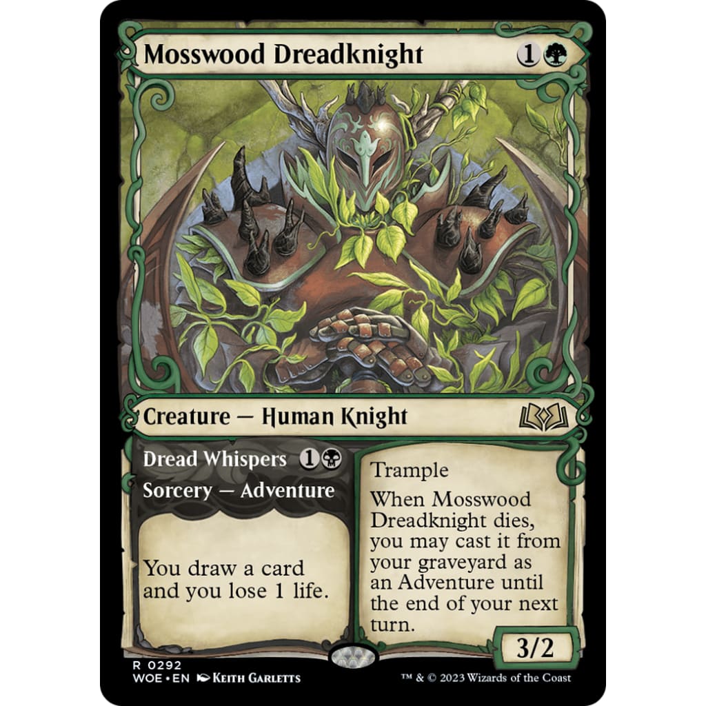 Mosswood Dreadknight // Dread Whispers (WOE-292):