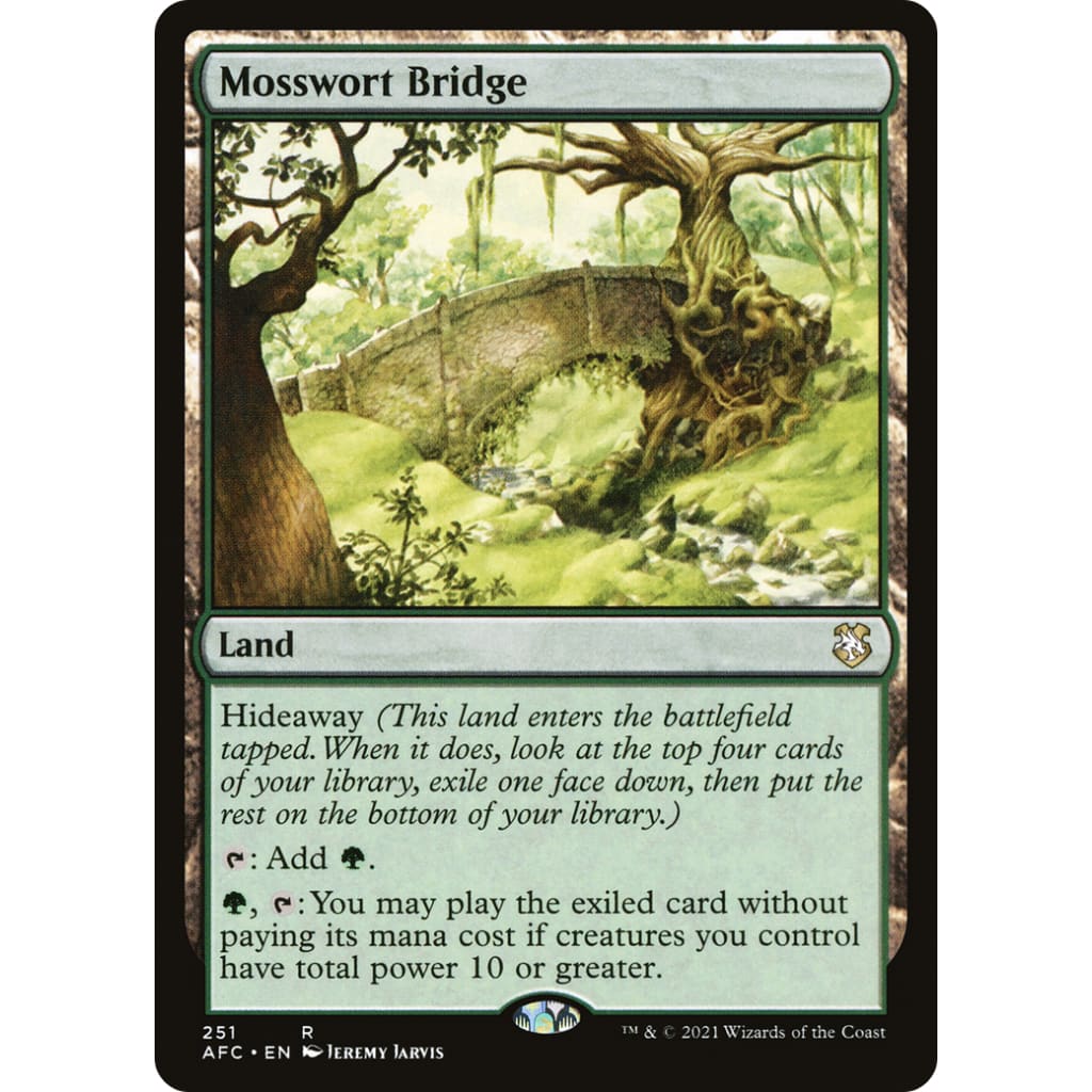 Mosswort Bridge (AFC-251) - Single