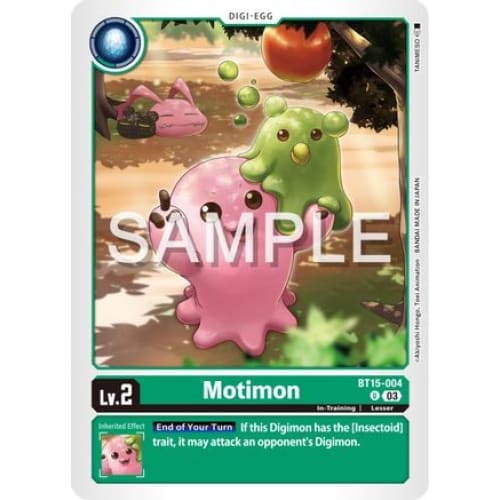 Motimon - BT15-004 - Uncommon - Single
