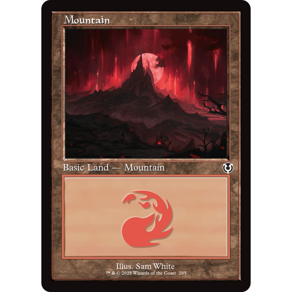 Mountain (295) (Retro Frame) (INR-295) - Single