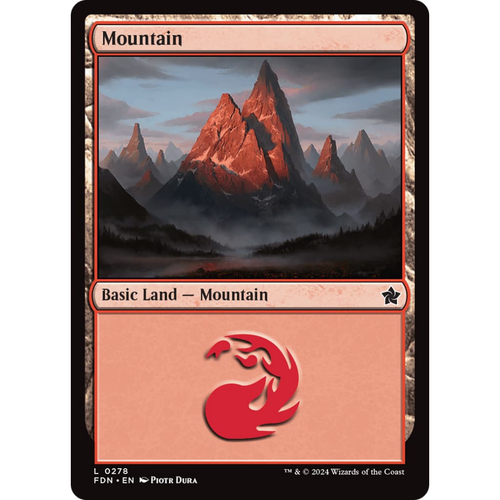 Mountain (FDN-278) Foil - Single
