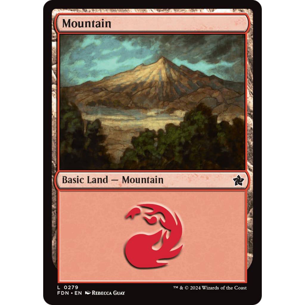 Mountain (FDN-279) Foil - Single