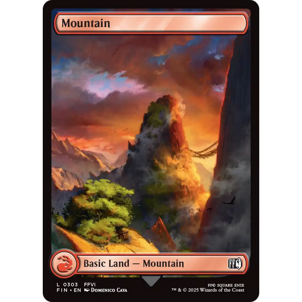 Mountain (FIN-303) Foil - Single