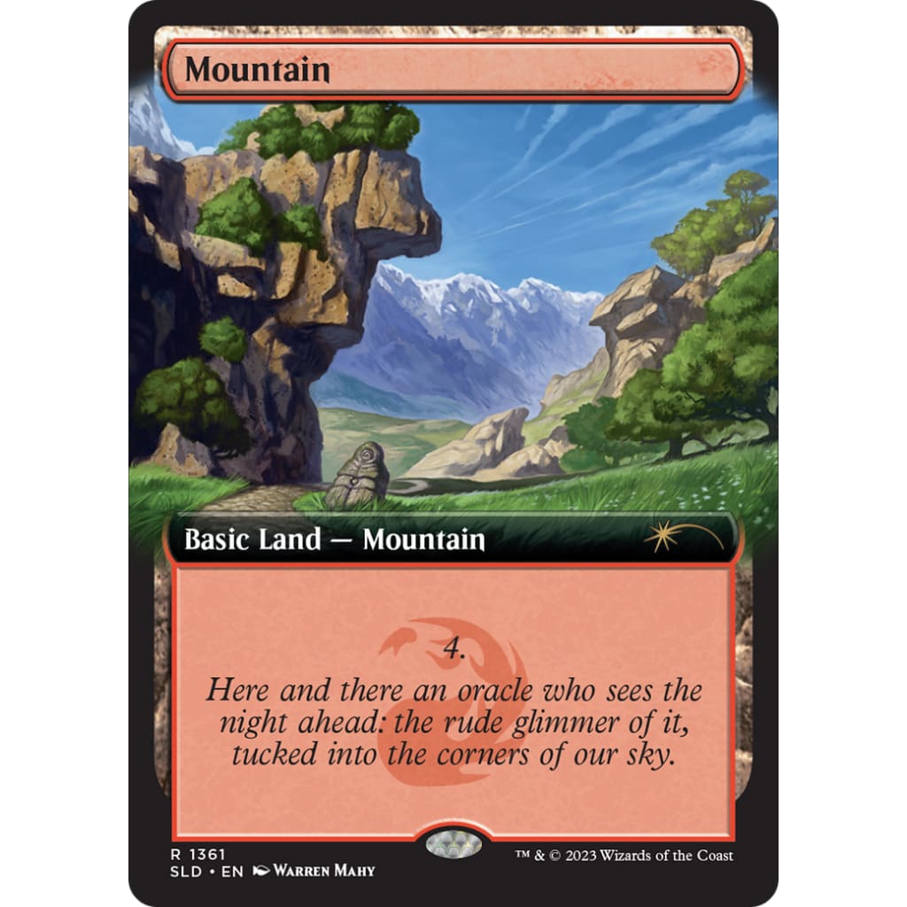 Mountain (SLD-1361): (Extended Art) Foil - Single