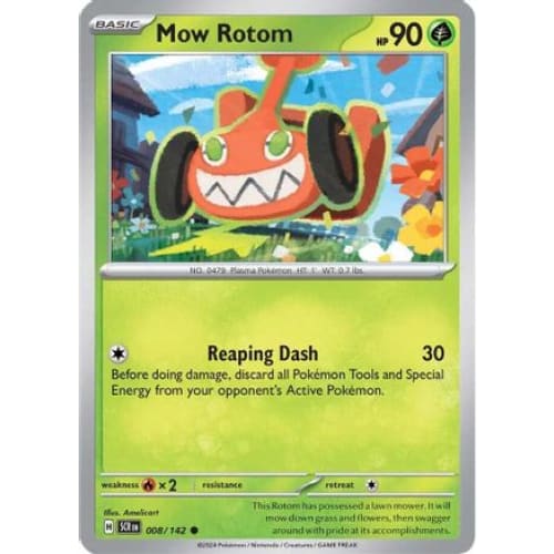 Mow Rotom (8) Common Reverse Holofoil - Single