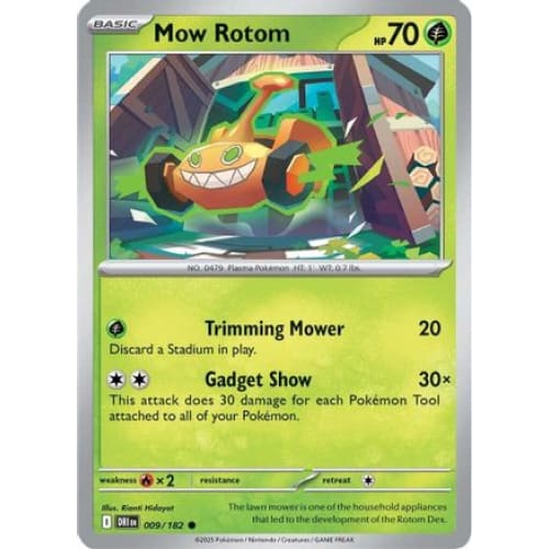 Mow Rotom (9) Common - Single