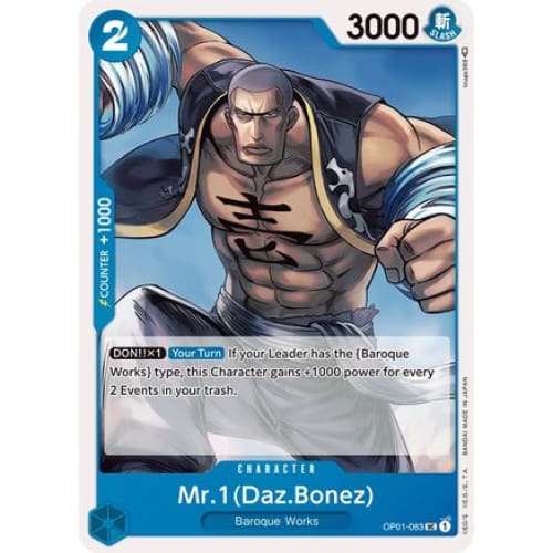 Mr. 1 (Daz.Bonez) OP01-083 UC Romance Dawn - Single
