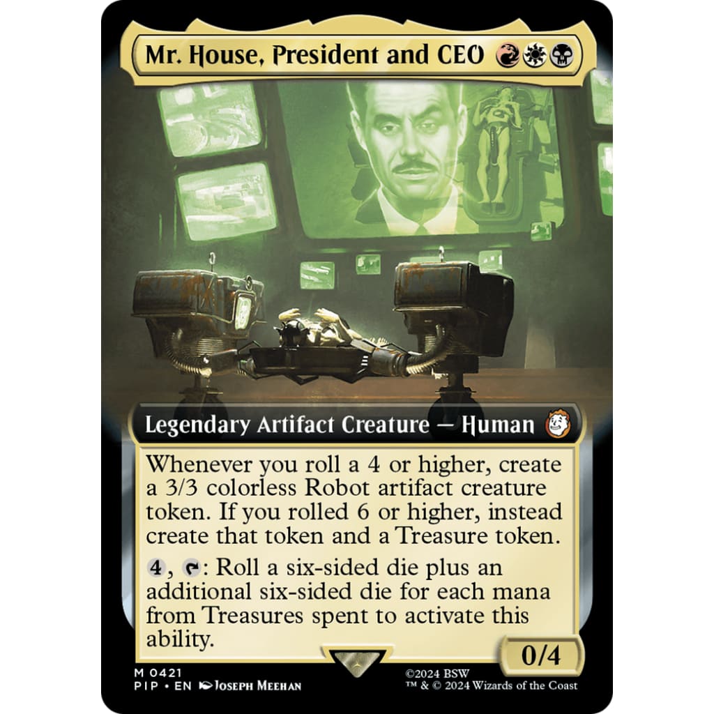 Mr. House President and CEO (PIP-421): (Extended Art)