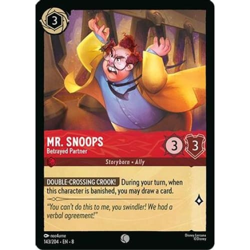 Mr. Snoops - Betrayed Partner (143/204) - Reign of Jafar