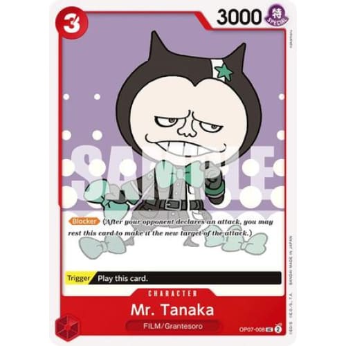 Mr. Tanaka OP07-008 UC 500 Years in the Future - Single