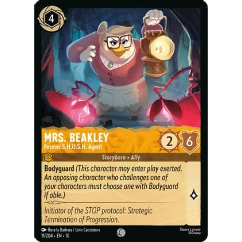 Mrs. Beakley - Former S.H.U.S.H. Agent (11/204) - Whispers