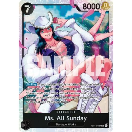 Ms. All Sunday OP14-084 SR The Azure Sea’s Seven Foil