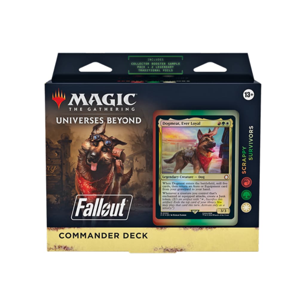 Mtg - Fallout - Commander Deck - Scrappy Survivors – Hobbiesville