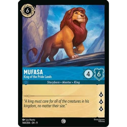 Mufasa - King of the Pride Lands (144/204) - Fabled Cold