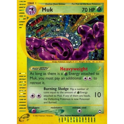 Muk (H17/147) Holo Rare Holofoil - Single