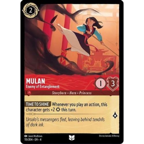 Mulan - Enemy of Entanglement (115/204) - Ursulas Return
