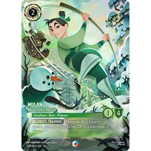 Mulan - Resourceful Recruit (Enchanted) (229/204)