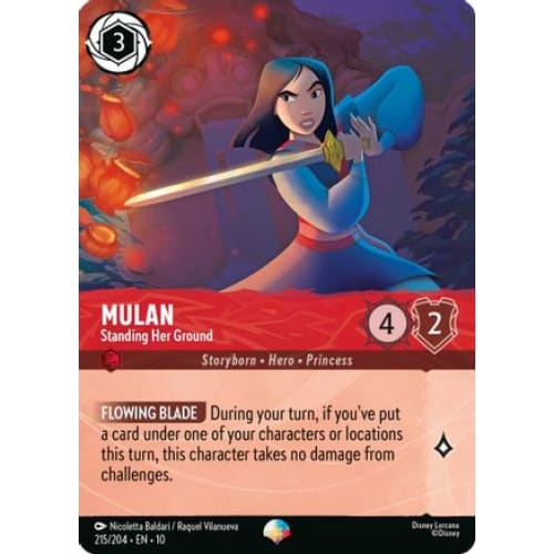 Mulan - Standing Her Ground (Epic) (215/204) - Whispers