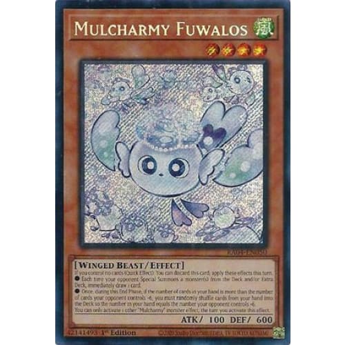 Mulcharmy Fuwalos (Secret Rare) - RA04-EN050 Secret Rare