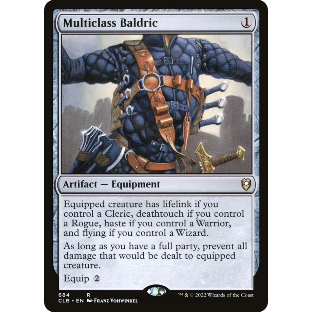 Multiclass Baldric (CLB-684) - Single