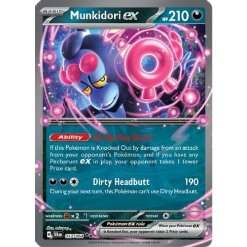 Munkidori ex (37) Double Rare Holofoil - Single