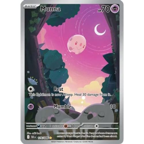 Munna - 116/086 (116) Illustration Rare Holofoil - Single