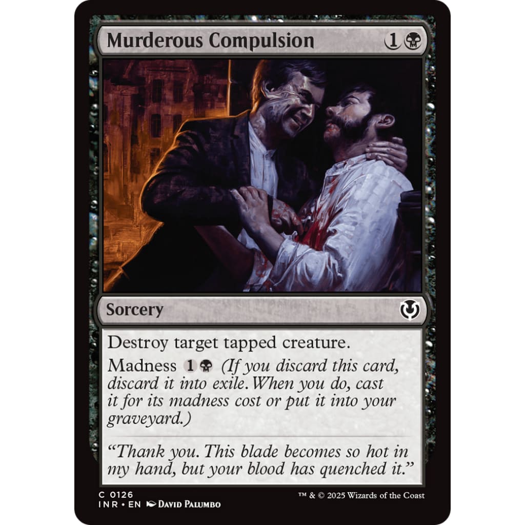 Murderous Compulsion (INR-126) Foil - Single