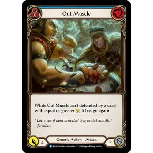 Out Muscle (Blue) (MONARCH) 1st Edition - Single