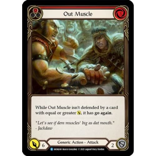 Out Muscle (Red) (MONARCH) 1st Edition - Single