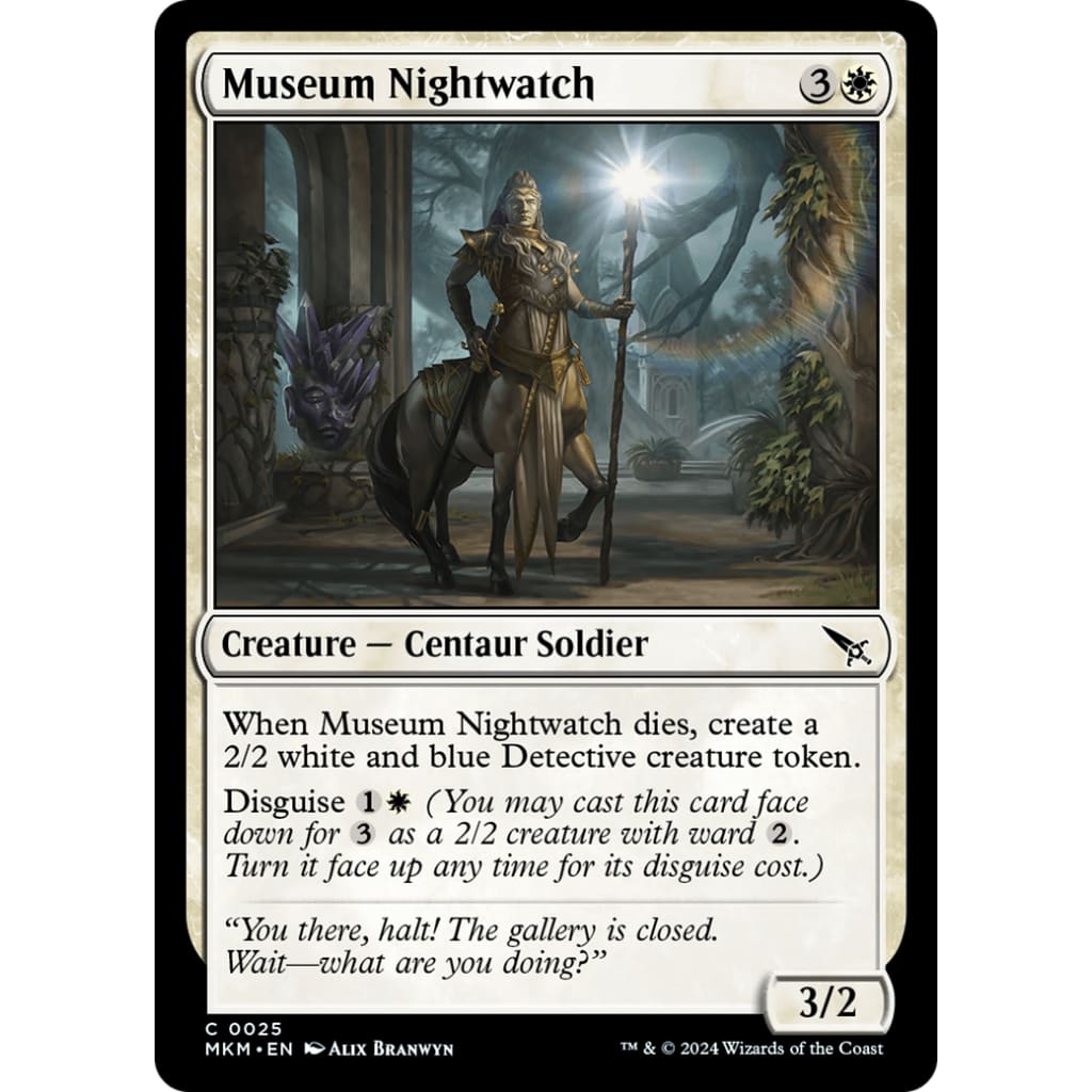 Museum Nightwatch (MKM-025) Foil - Single