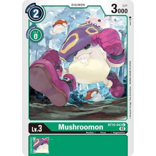 Mushroomon - BT10-043 - Common - Single