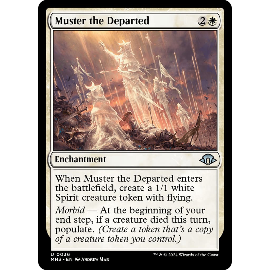 Muster the Departed (MH3-036) - Single