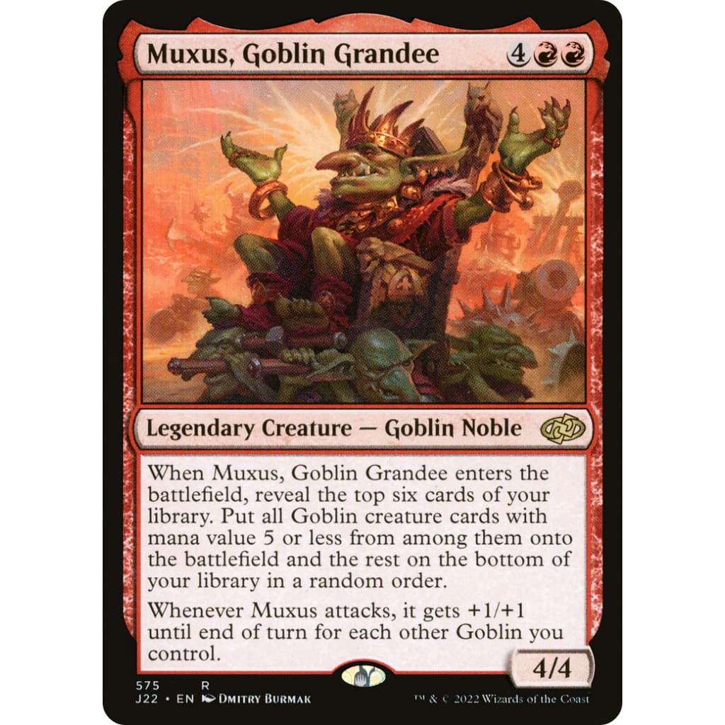 Muxus Goblin Grandee (J22-575) - Single