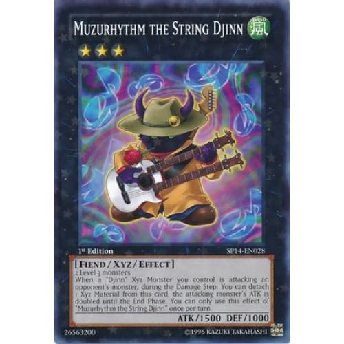 Muzurhythm the String Djinn (Starfoil) (SP14-EN028)