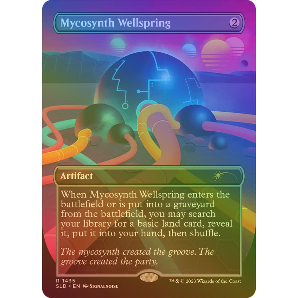 Mycosynth Wellspring (SLD-1435★) (Borderless) Foil - Single