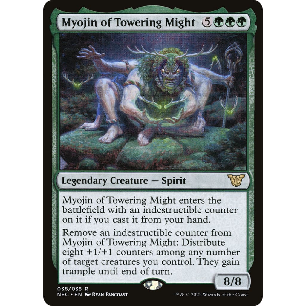 Myojin of Towering Might (NEC-038) Foil - Single