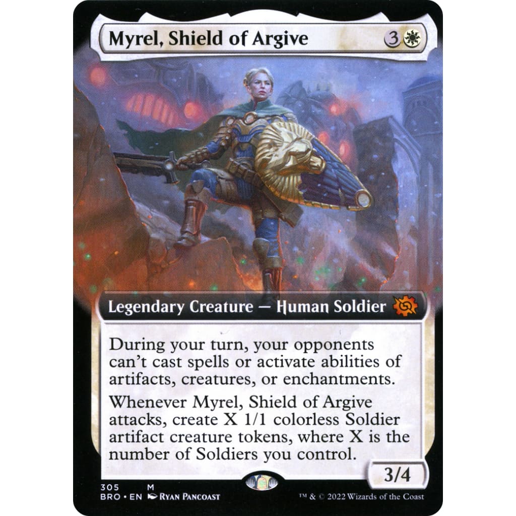 Myrel Shield of Argive (BRO-305): (Extended Art) - Single