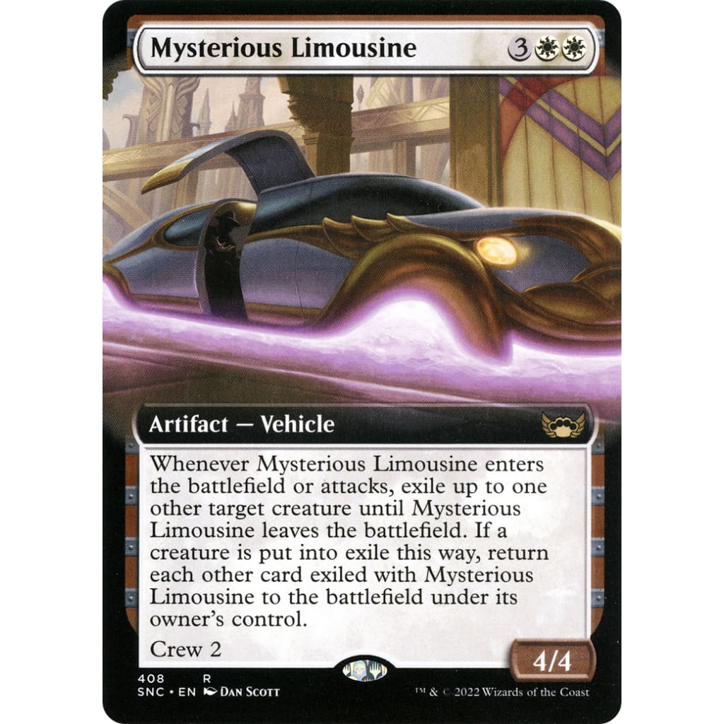 Mysterious Limousine (SNC-408): (Extended Art) Foil - Single