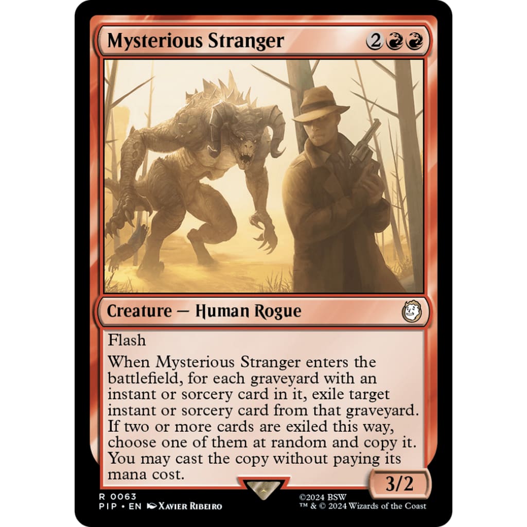 Mysterious Stranger (PIP-063) Foil - Single
