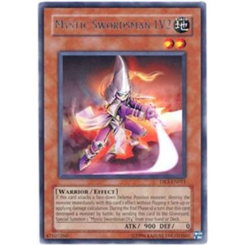 Mystic Swordsman LV2 (DR3-EN011) Rare Unlimited - Single