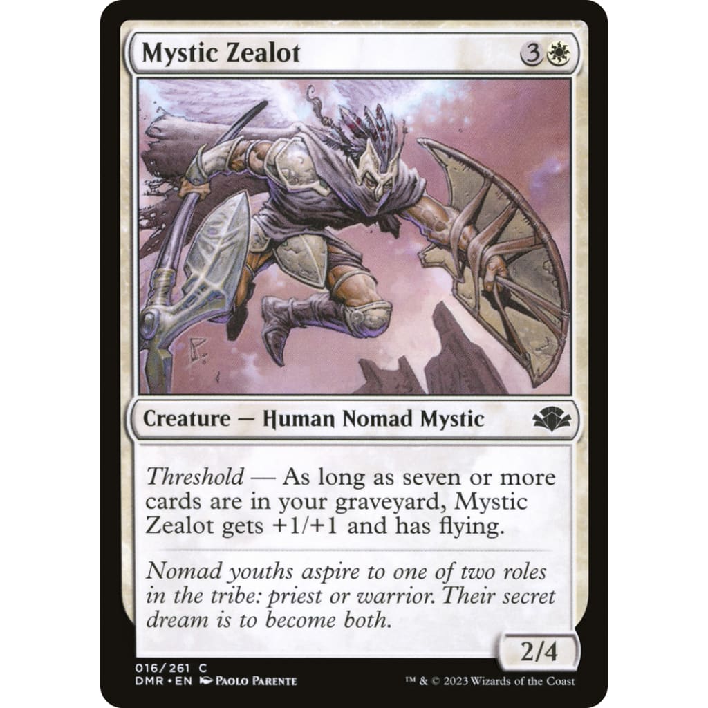 Mystic Zealot (DMR-016) Foil - Single