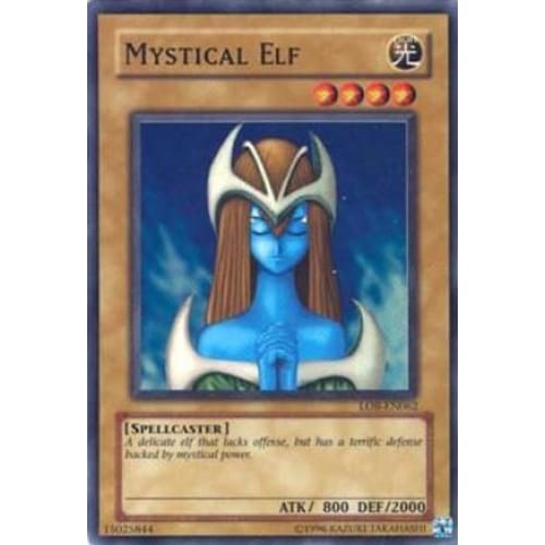 Mystical Elf - LOB-EN062 Super Rare Unlimited - Single