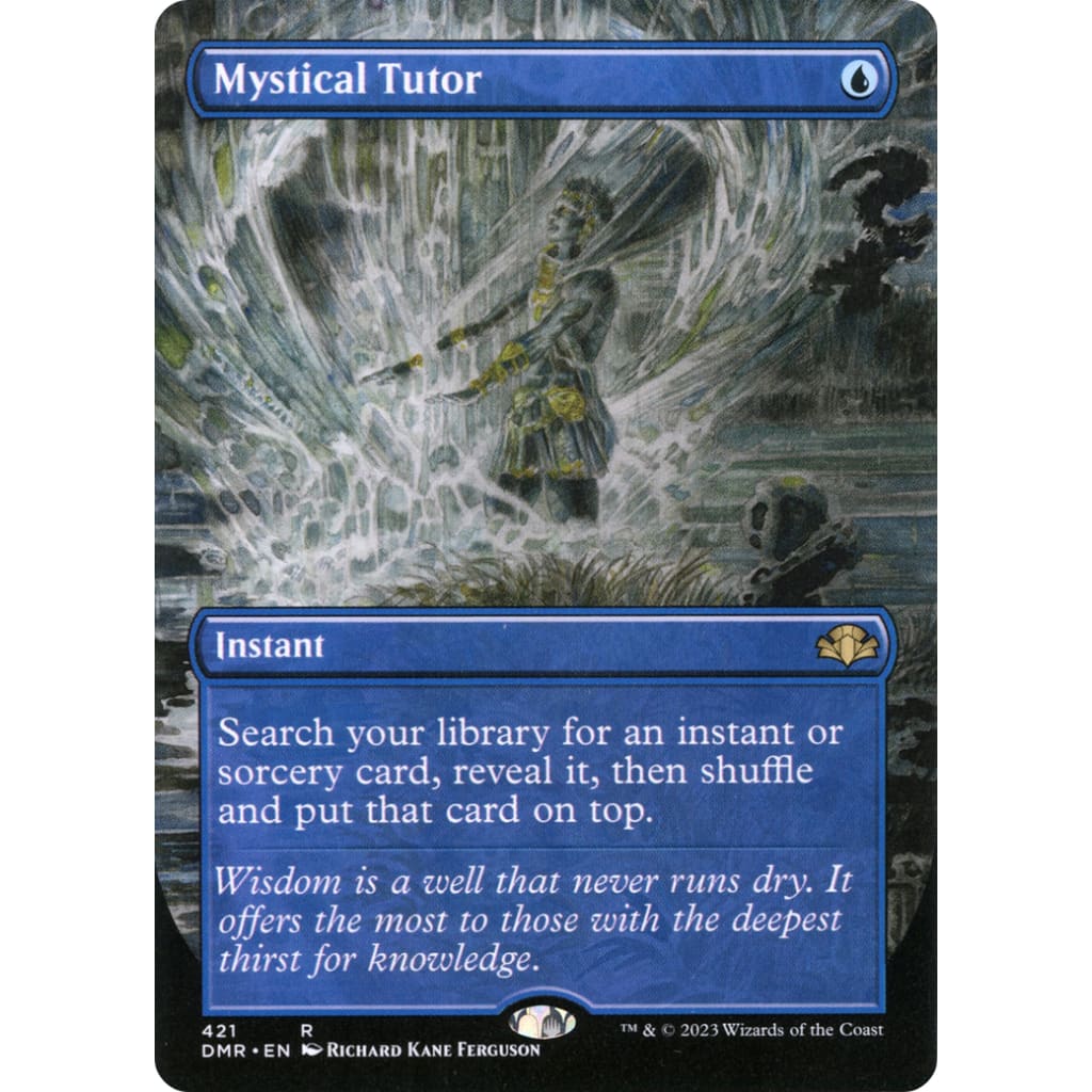 Mystical Tutor (DMR-421) (Borderless) - Single