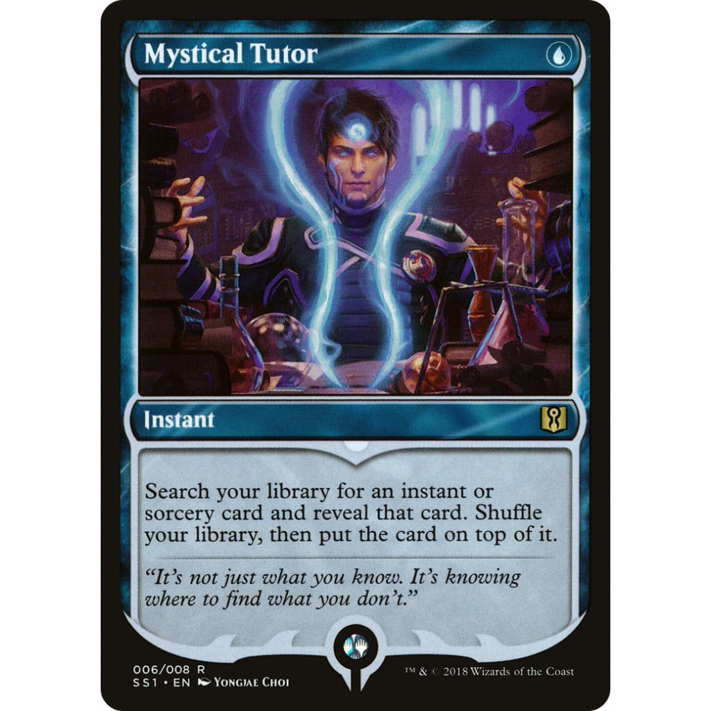 Mystical Tutor (SS1-006) Foil - Single
