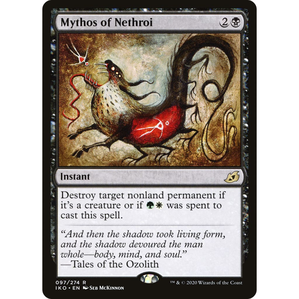 Mythos of Nethroi (IKO-097) Foil - Single